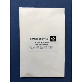 Potiron Rouge d'Etampes 2