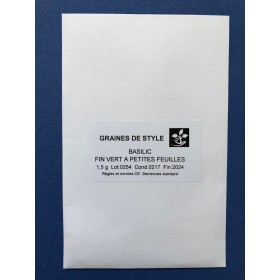 Basilic fin vert A petites feuilles 2