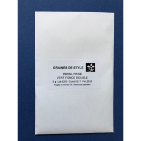 Persil Frisé vert foncé double 2