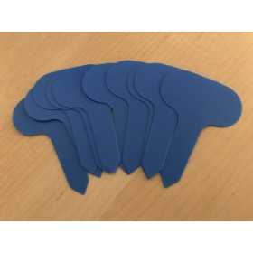 Etiquettes de semis bleues 2