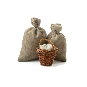 Sac en jute contenance 25kg 51*79cm   2