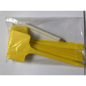 Etiquettes rigides en T + crayon offert ( par 10) 2