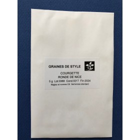 Courgette Ronde de Nice 2